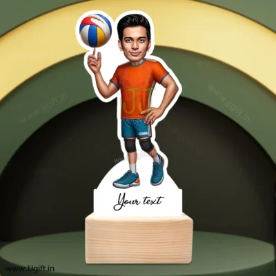 Unique gift for volleyball male player