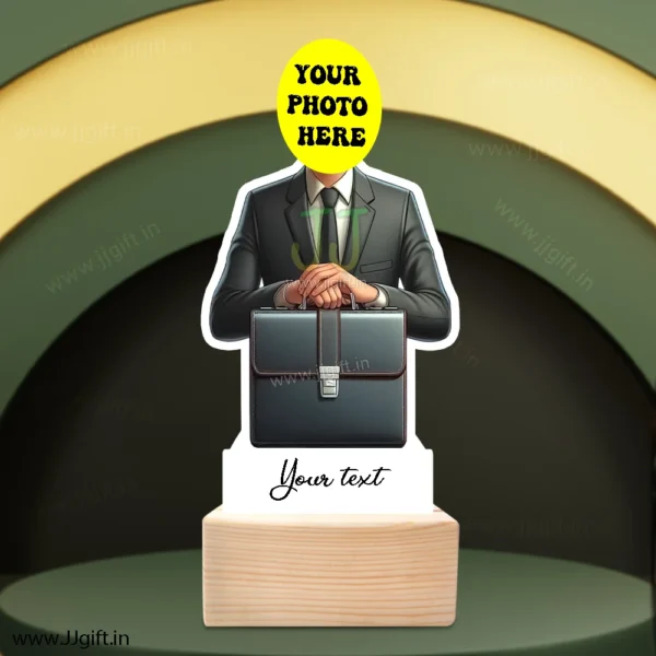 Caricature standee gift for auditor, Best personalized gift for auditor - Image 3