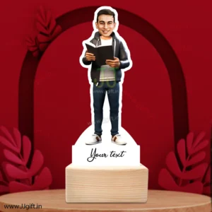 Caricature gifts for book lovers, gifts for book readers, Best gift idea for book lovers