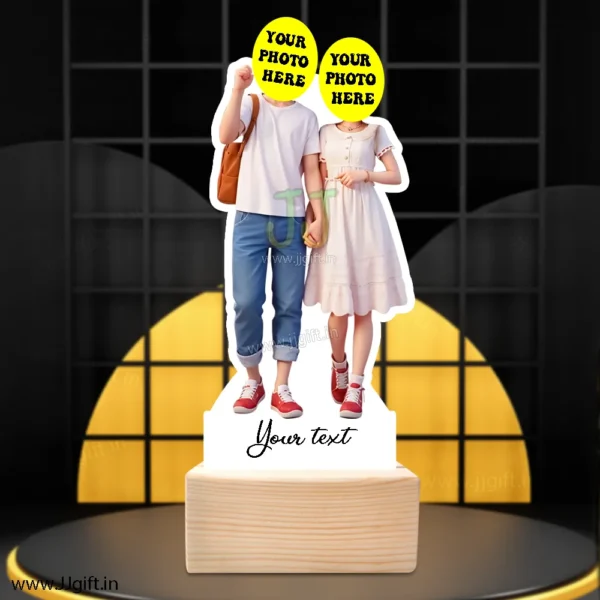Caricature standee gift for boyfriend and girlfriend, Best personalized gift for bf and gf - Image 3