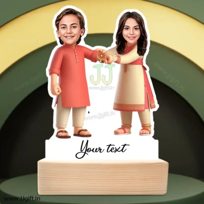 Rakshabandhan standee gift for young brother and sister, Rakshabandhan gift for teenager brother and sister