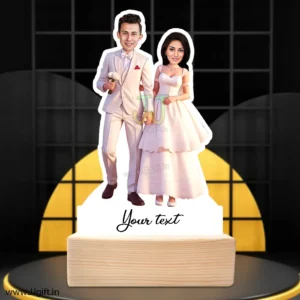 Wedding couple caricature 11