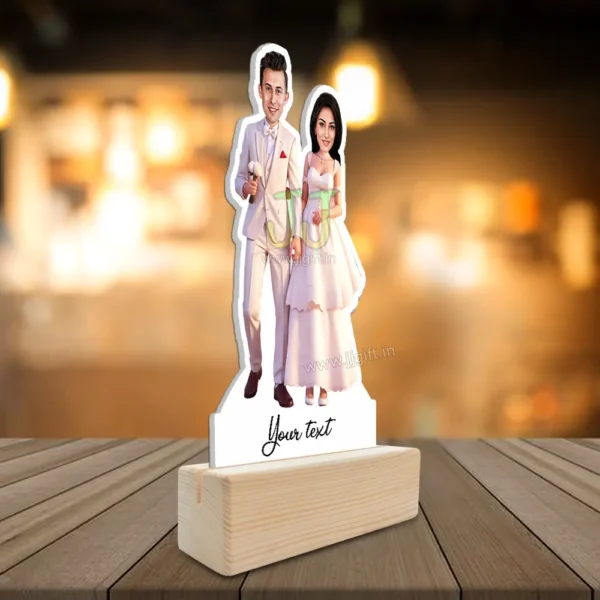 Wedding couple caricature 11 - Image 2