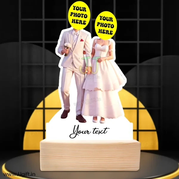 Wedding couple caricature 11 - Image 3