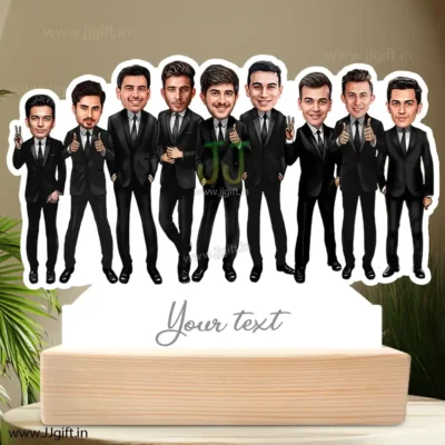 Best friend caricature gift