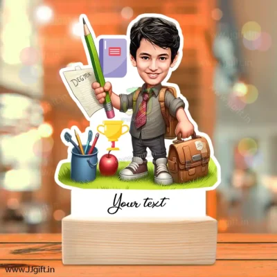 Best gift for Preschooler Boy, Caricature Standee gift for kindergartener Boy