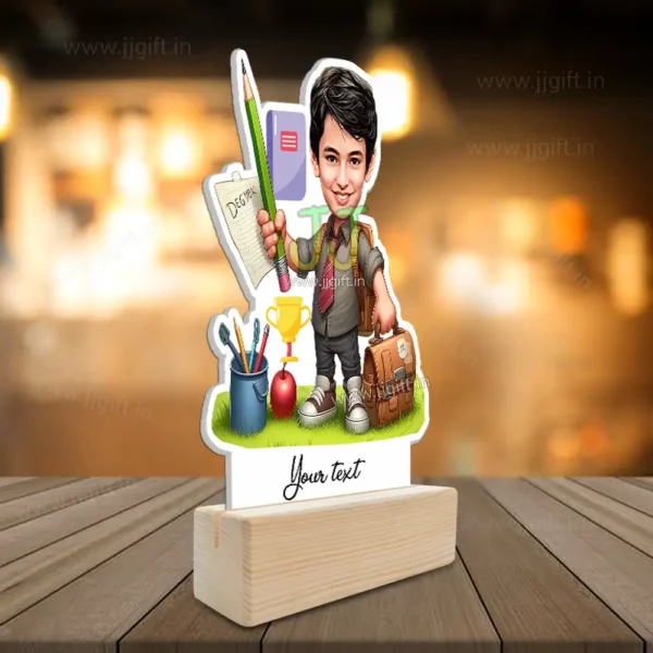 Best gift for Preschooler Boy, Caricature Standee gift for kindergartener Boy - Image 2