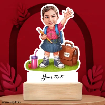 Best gift for Preschooler Girl , Caricature Standee gift for kindergartener Girl