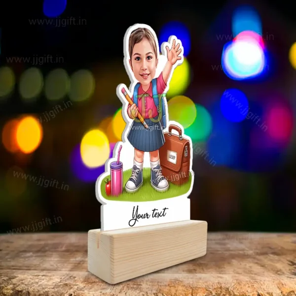 Best gift for Preschooler Girl , Caricature Standee gift for kindergartener Girl - Image 2
