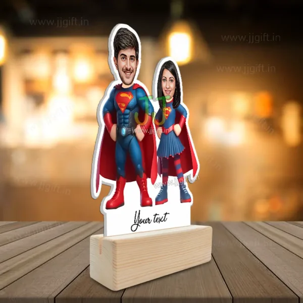 Superman and superwomen caricature standee gift idea - Image 2