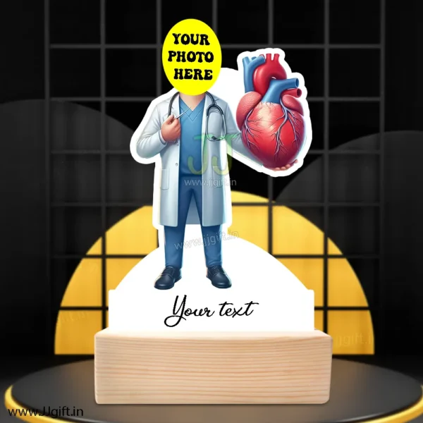 Unique Present for Cardiologist, Caricature Standee For Cardiology Doctor - Image 3
