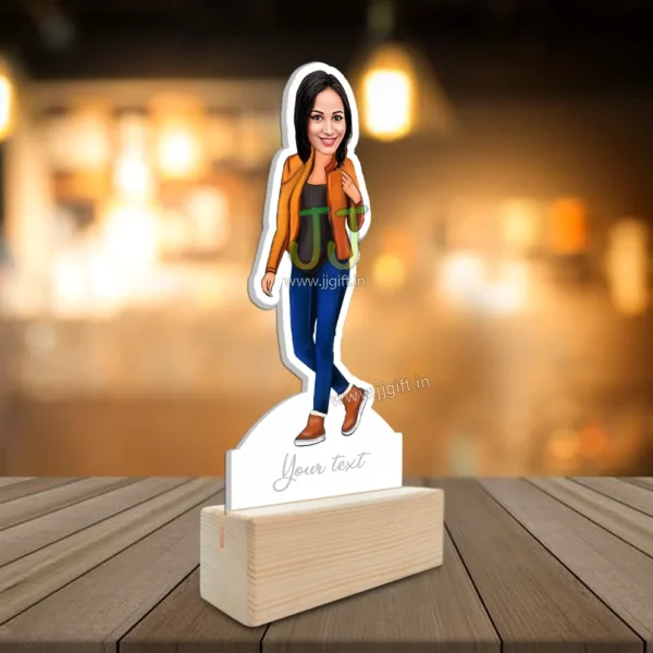 Girl caricature 1 - Image 2