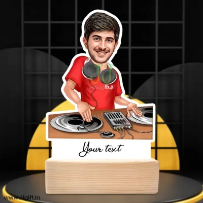 Custom Disc Jockey Caricature