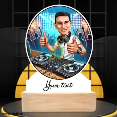 Personalized DJ Caricature Standee Gift, Best Gift For Dj Lover