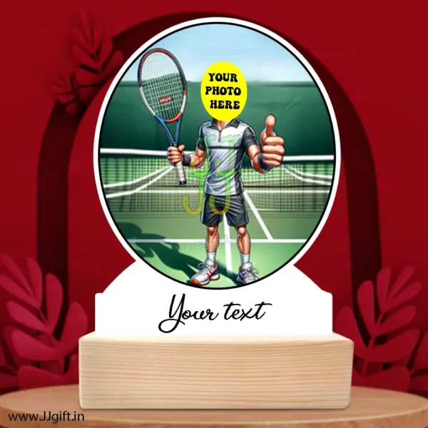 Tennis player Caricature Standee Gift, Personalized Tennis Player Gift - Image 3