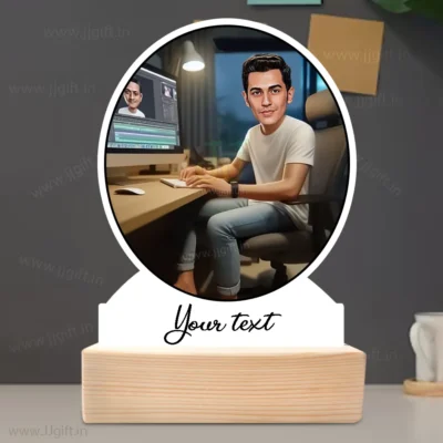 Video Editor Caricature Gift idea, Best Gift For Video Editor