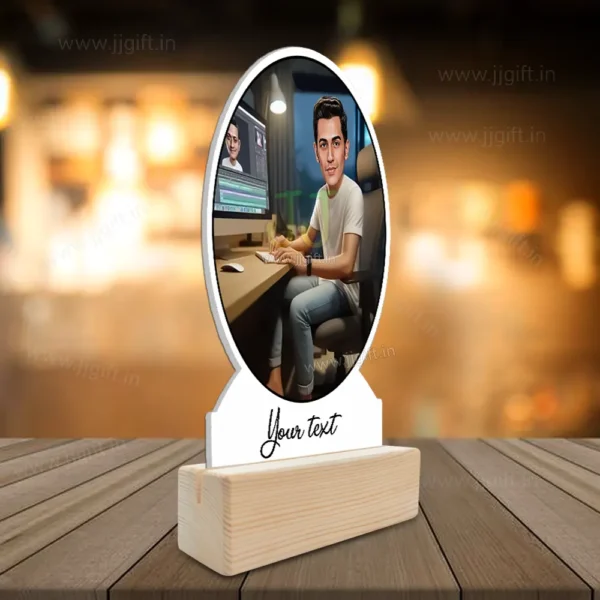Video Editor Caricature Gift idea, Best Gift For Video Editor - Image 2