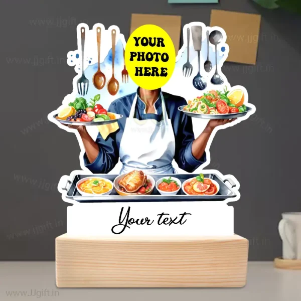 Caricature Gifts For Female Cooking Enthusiasts, Personalized Gift For Chef Female - Image 3