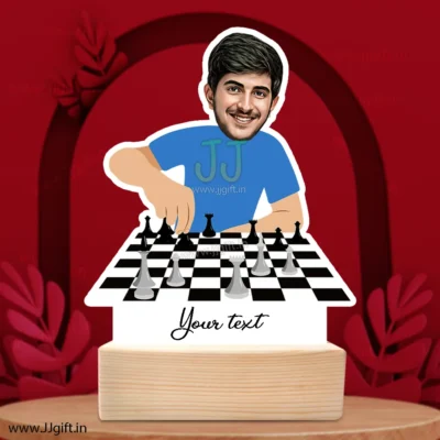 Custom Chess Related Gift For Man