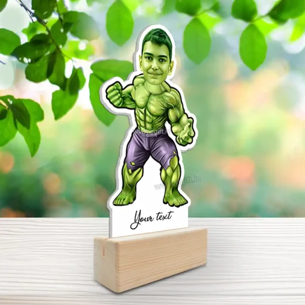 Personalized Hulk Caricature Gift, Custom Hulk Gift idea - Image 2