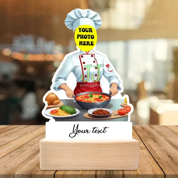 Custom Chef Caricature Showpiece For Her, Unique Gift for Home Chefs - Image 3