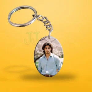 Ellipse Shape Keychain