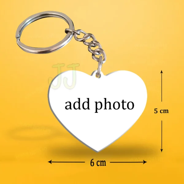 Heart Shape Keychain - Image 2