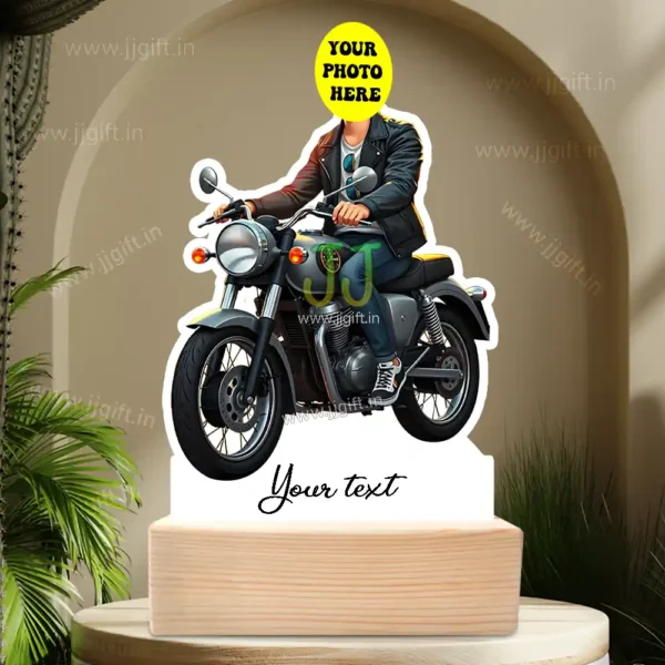 Custom Biker Caricature Gift, Cartoon Style Gift for Bike Lovers - Image 3