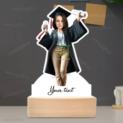 Customized Caricature for Graduate Students, Present for Newly Graduate Students