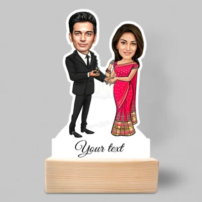 Engagement caricature