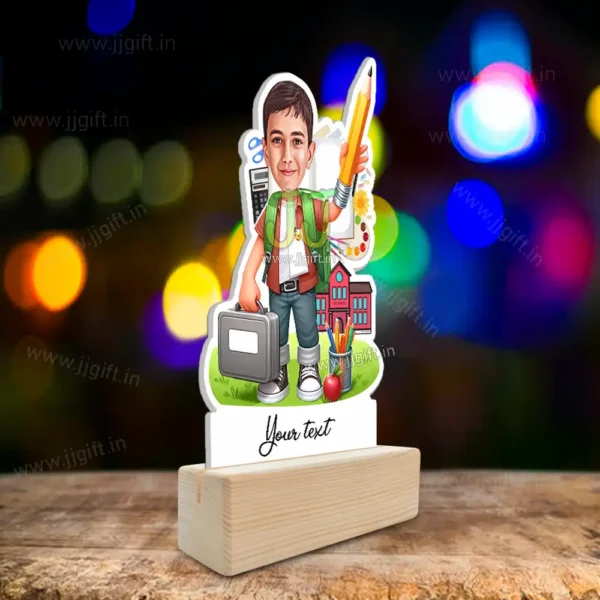 First Day of School Edition-Personalized Kindergarten Kid Caricature Standee - Image 2