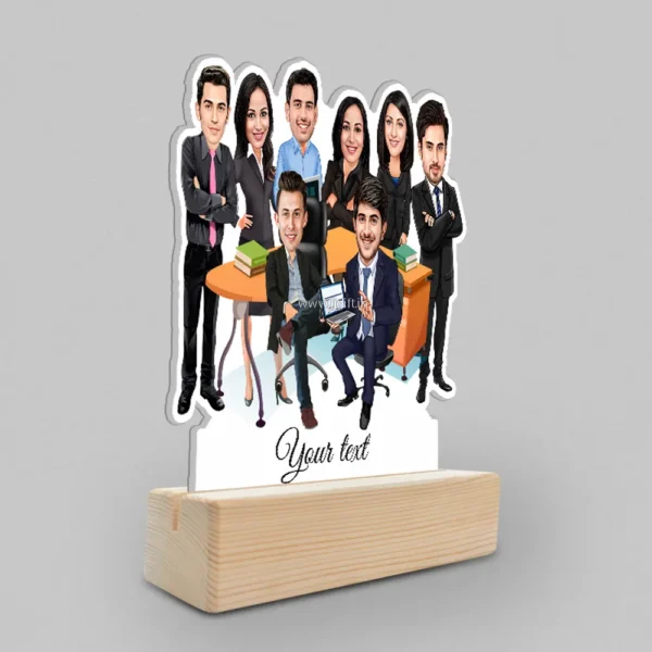 Office group caricature - Image 2