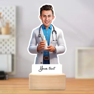 Personalized Dermatologist standee, Unique Gift for Skin Specialist Doctor, Skin Clinic Themed Gift for Doctors