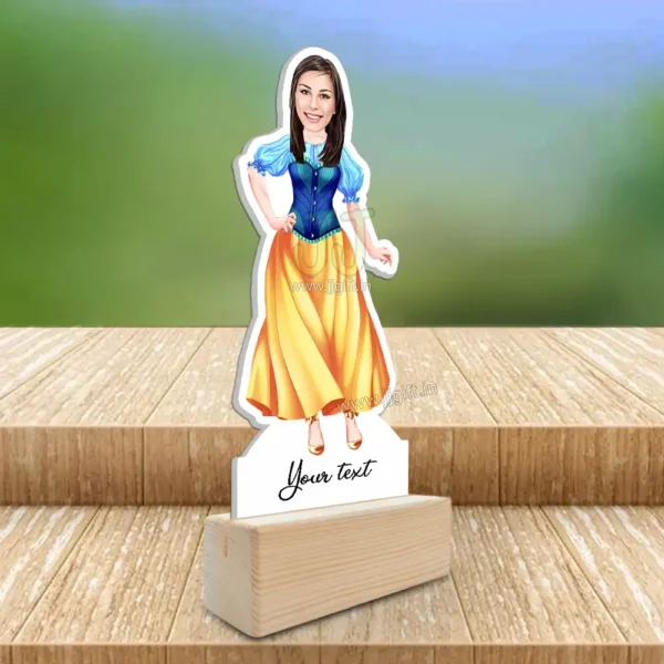 Personalized Fairy Tale Princess Caricature Standee - Image 2