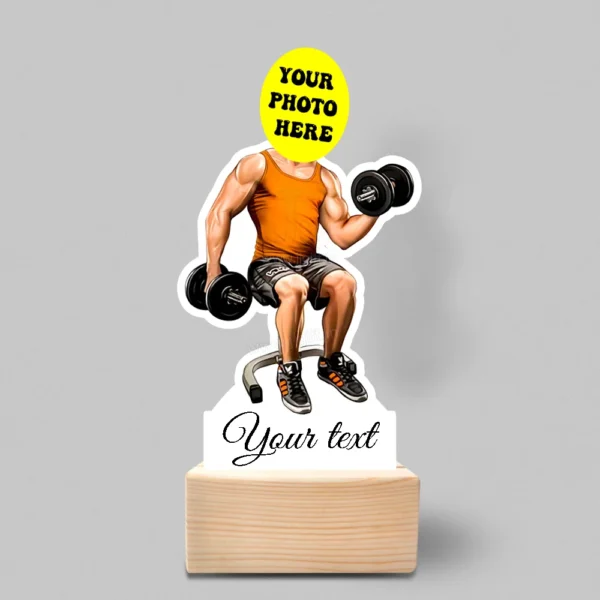 Personalized body builder caricature - Image 3