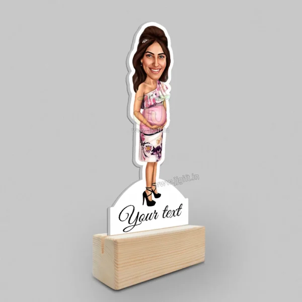 Pregnant women caricature - Image 2