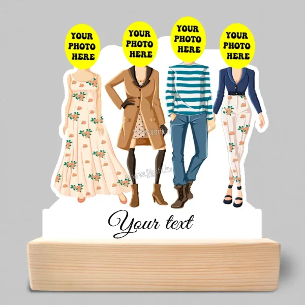 friendship caricature gifts for 4 friends - Image 3
