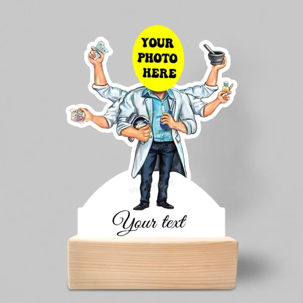 Unique caricature gifts for male doctor - Image 3