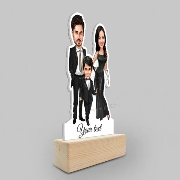Celebrity family caricature - Image 2