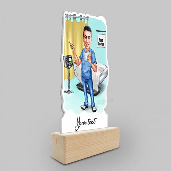 Custom Surgeon Caricature Standee, Personalized Gift for Doctors And Medical Professionals - Image 2