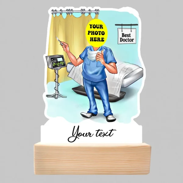 Custom Surgeon Caricature Standee, Personalized Gift for Doctors And Medical Professionals - Image 3