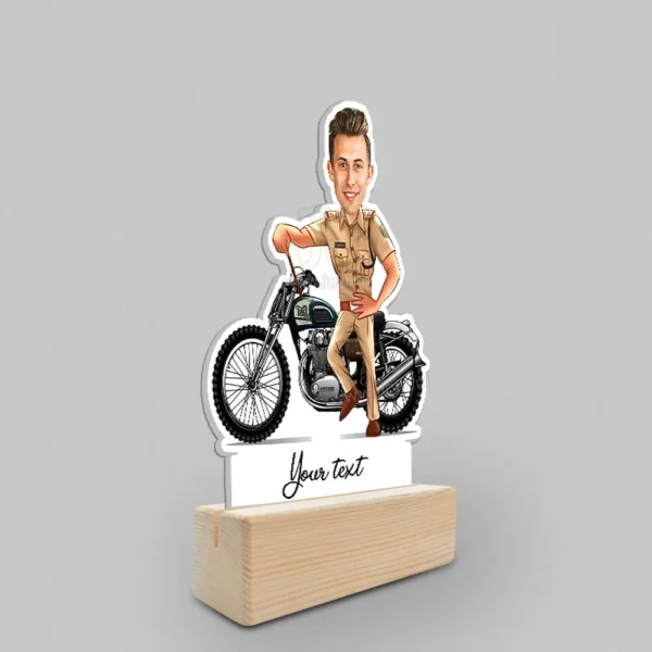 Gifts for police Officer, Personalized Standee Gift For Police, Gifts For Law Enforcement Officers, Unique Gifts For Cops - Image 2