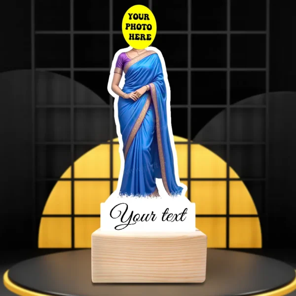 Lady in saree caricature 3 - Image 3