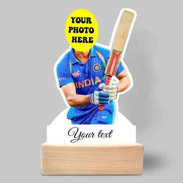 Personalized Cricket caricature present for cricket lover,Cricket Caricature Standee - Image 3