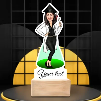 Personalized Graduation Caricature Stand-Achievement Edition