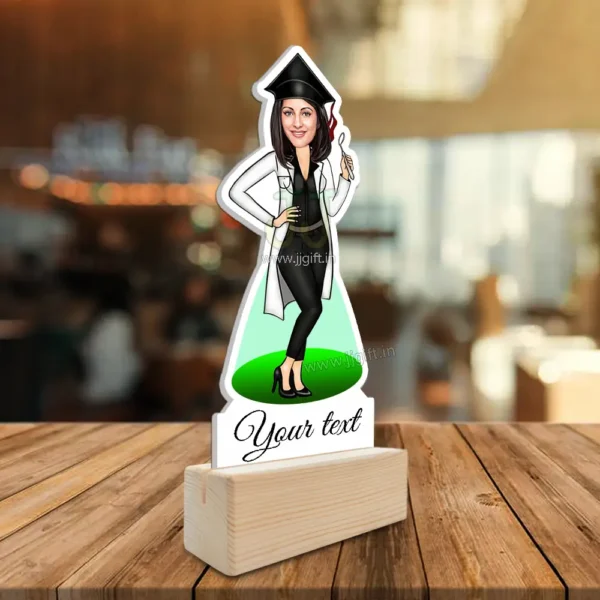 Personalized Graduation Caricature Stand-Achievement Edition - Image 2