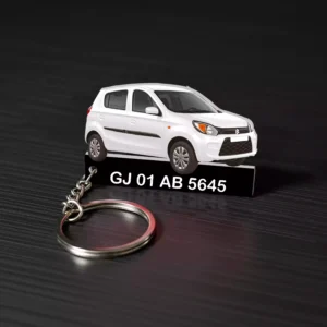 Suzuki Alto Car Keychain With Color Option