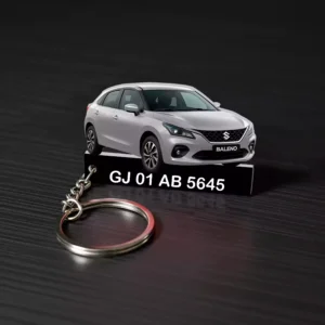 Suzuki Baleno Car Keychain With Color Option