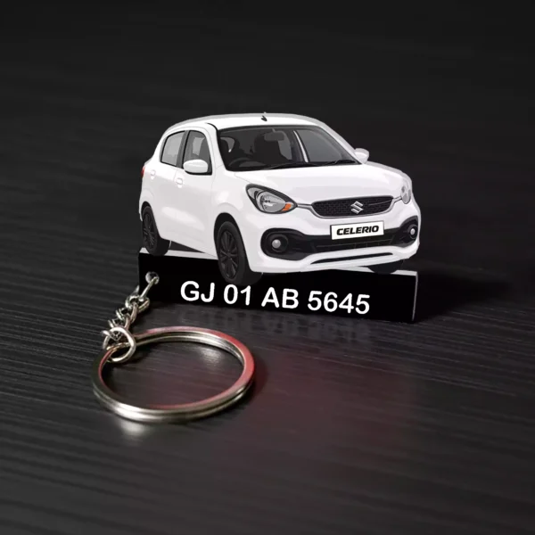 Suzuki Celerio Car Keychain With Color Option