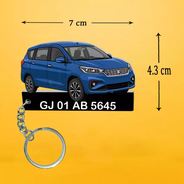 Suzuki Ertiga Car Keychain With Color Option - Image 2